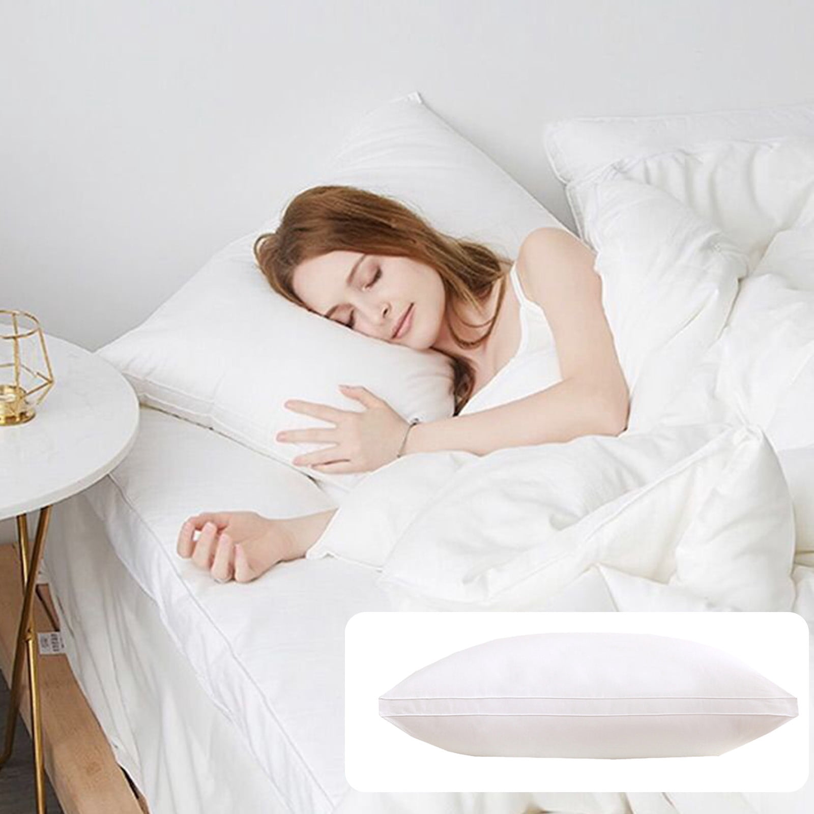 ABPWLY Pillow Core Home Pillow Core Pillow Clearance Side Sleeper Pillow Canada Days Pillows for Bed Pillows for Side Sleepers