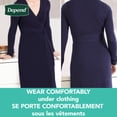 thumbnail image 4 of Depend Incontinence Protection with Tabs, Maximum Absorbency (Small/Medium and Large/Extra Large), 4 of 6