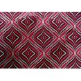 thumbnail image 4 of oneOone Cotton Silk Fabric Ogee Flame Stitch Print Sewing Fabric BTY 42 Inch Wide, 4 of 4