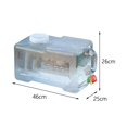 thumbnail image 3 of Almencla Contenants de Stockage d'Eau Potable Réservoir de Stockage d'Eau d'Urgence avec Robinet Eau 22 L, 3 of 8