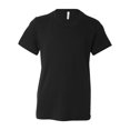 thumbnail image 1 of Bella Canvas Jersey Short-Sleeve Tee 3001Y, S, Black, 1 of 2