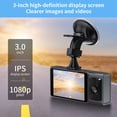 thumbnail image 4 of WiFi Dash Cam 1080P FHD Dual Lens Car Camera with Night Vision, G-Sensor, Loop Recording, Parking Monitor & Motion Detection, 4 of 9