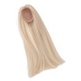 thumbnail image 4 of Doll Wig, Doll Wig Long Handmade Hair Replacement Wig Professional  Hand Crafted Soft Heat Resistances Middle Part Long Straight Doll Wig for Doll Making Style with Curling Iron, 4 of 7
