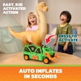 thumbnail image 3 of PAW Patrol: The Dino Movie, Véhicule Megasaurus Dino avec dinosaure gonflable de 76,2 cm et figurine Rocky articulée, jouets pour enfants d'âge préscolaire, pour filles et garçons à partir de 3 ans, 3 of 8