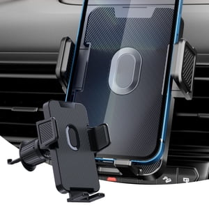 Chmadoxn Wider Clé et crochet en métal Support de téléphone pour l'évent de voiture boîtiers épais Friendly Car Phone Hands Ouverture de ventilation pour Smartphone Porte-téléphone
