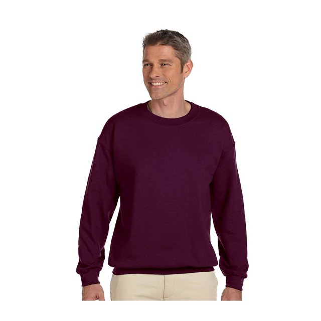 Gildan Chandail Molletonné à Col Ras du Cou avec Ceinture pour Homme en Mélange Épais, Style G18000