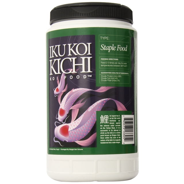 IKU Nourriture pour Poisson KOI KICHI, 2 Livres
