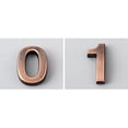 thumbnail image 2 of Adhesive Glossy 3D House Number Door Plate Sign Outdoor Hotel Room Number, 2 of 8