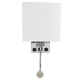 thumbnail image 3 of YLSHRF LED Wall Light Iron Cloth Modern USB Bedside Reading Indoor Lighting, 3 of 8