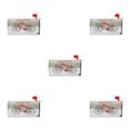 thumbnail image 1 of Youkk Housse de Fauteuil Inclinable Double et de Canapé de Décor Résistante aux Intempéries et Robuste Imprimé Vif YTYH2309039 5Ensemble, 1 of 6
