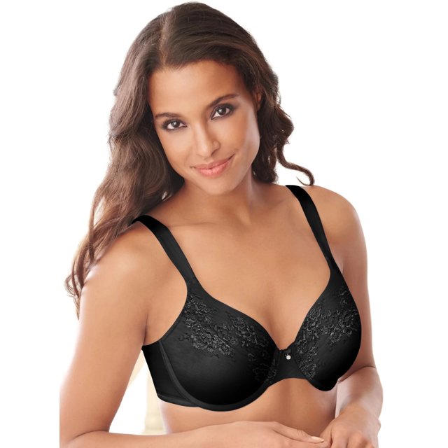 Bali Soutien-gorge à Armatures Lift Naturel pour Femmes 34D, Noir
