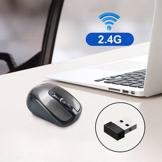 Cameland Wireless Blue-Tooth Mouse Office Gaming Mouse 3 Button Usb Led Ergonomic Button 1600 Dpi For Laptop Pc