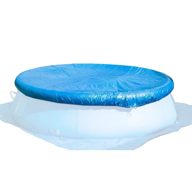 QualitChoice Swimming Pool Covers Round Pool Cover For Dust Waterproof Dustproof Pool Solar Cover 305cm