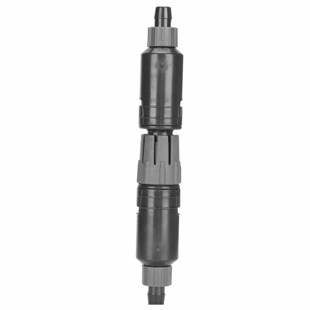 Rdeghly Aquarium Double Tap Connector, Aquarium Plastic Connector, Aquarium Water Control Valve, For Home Fish Tank Lightweight Easy To Use
