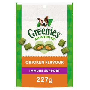 Greenies Smartbites Immune Support Chicken Flavour Crunchy & Creamy Adult Dog Treats