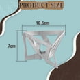 thumbnail image 3 of Oleegame 1PC Funnel Filter Camping Coffee Folding Filter Ground Cup Portable Outdoor Kitchen，Dining Bar Silver, 3 of 9