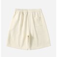 thumbnail image 4 of RKSTN Mens Shorts Casual Shorts Solid Color Drawstring Pocket Straight Middle Pants Split Pants Casual Pants Sports Pants Shorts Pants Casual Fashion Hawaiian Shorts with Pockets, 4 of 4