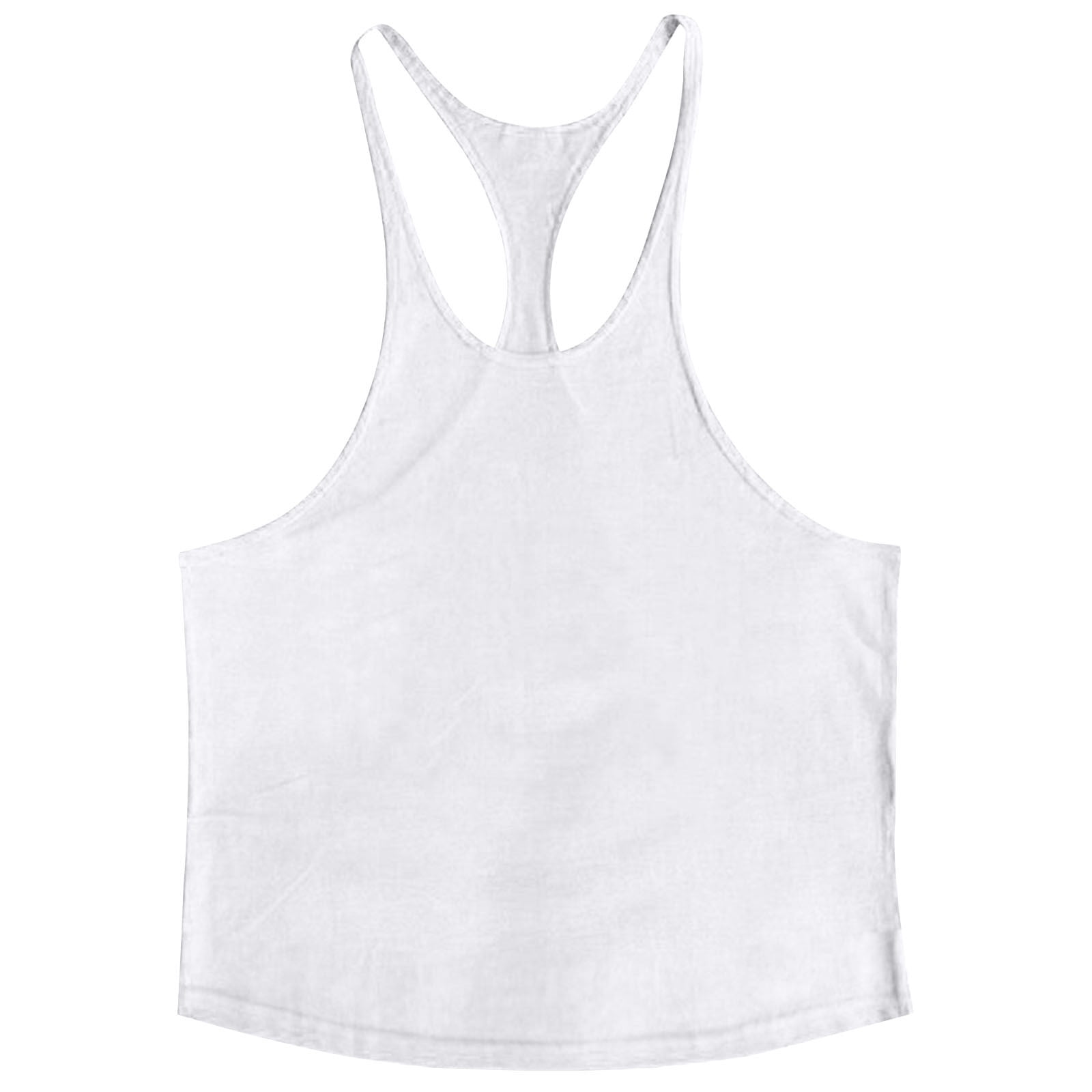 Lmnyox Men's Workout Tank Tops Cotton Sleeveless Stretchy Training Muscle Tee Quick Dry Athletic Shirts