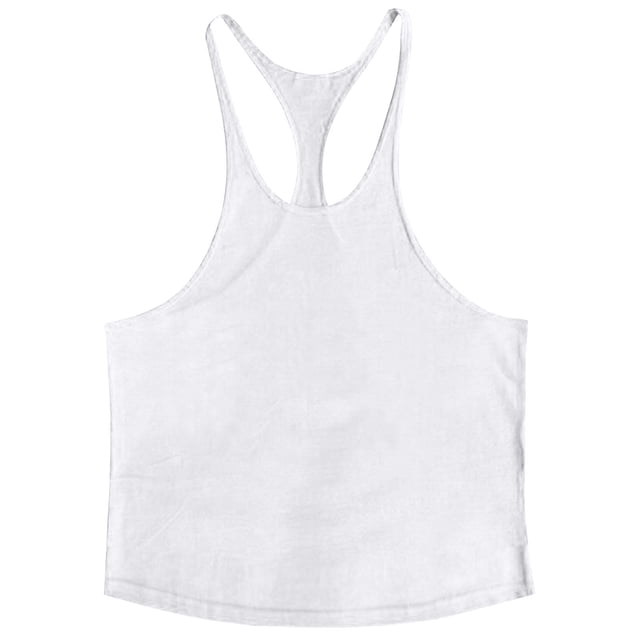 Plebaso Cotton Tank Tops for Men Workout Sleeveless Muscle Shirts Lightweight Summer Athletic Running Tee