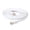 White, variant on Romacci Cat 7 Ethernet Cable 32AWG Oxygen-free Copper 10Gbps High Speed 600Mhz Bandwidth Flat Internet Network LAN Patch Cord, White 20m