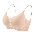 thumbnail image 1 of Lenpel Women's Seamless Bras Wirefree Spaghetti Strap Soft Support Full Coverage Bralettes Comfortable Everyday Bras, 1 of 6