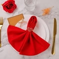 thumbnail image 4 of Christmas Napkin Rings V-Alentinesday Heart Napkin Ring Holiday Napkin Rings, 4 of 6