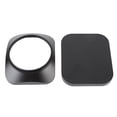 thumbnail image 2 of Metal Square Lens Hood, Aluminium Alloy Lens Shade with Cap, Scratch Proof Lens Hood Protector Easy to Install for SLR Cameras DSLR Cameras, 2 of 7