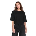 thumbnail image 1 of George Women's Elbow-Sleeve Oversized Top, 1 of 6