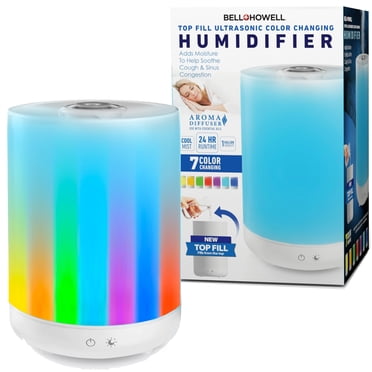 Bell + Howell Humidifier Top Fill Diffuser 4L Cool Mist Air