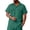 Green, variant on ZMFXJPE Mens Cargo Shirts Summer Short Sleeve Button Up Western Work Dress Shirt Casual Lightweight Beach Shirt with Pocket (Khaki,3XL)