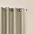 thumbnail image 3 of Mainstays Faux Silk Drapery Grommet Window Curtains Panel, 3 of 7
