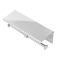 thumbnail image 4 of <p>Toilet Paper Shelf Holder, Stainless Steel Self Adhesive Lightweight Toilet Paper Holder Rustproof Easy Installation With Shelf For Kitchen</p>, 4 of 7