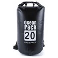 thumbnail image 1 of Waterproof Bags Multifunctional Outdoor Backpack Large-Capacity Equipment Foldable Kayak Rafting Bag Pool Beach Sports Black 20L Shoulders, 1 of 9