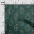 thumbnail image 1 of oneOone Cotton Flex Fabric Paisley Block Decor Fabric Printed BTY 40 Inch Wide, 1 of 4