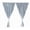 A, variant on Self Curtain with Hidden Design French Door Panel Lace Window Privacy Solution for Indoor Living Spaces No Drilling Required Polyester Curtain for Bedroom Living Room Patio