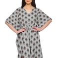 thumbnail image 4 of Moomaya Sortie de Plage Kaftan pour Bikini, Robe Caftan Longue Maxi pour Femmes - XS-M, 4 of 6