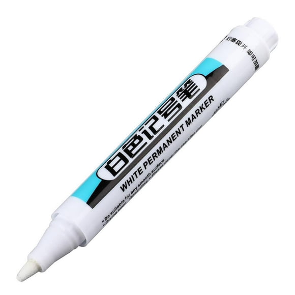 EIMELI White Paint Marker Pen Waterproof Bike Car Tyre Tire Marker Permanent Pens-- F2K1