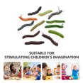 thumbnail image 4 of 22Pcs Simulation Caterpillars Trick Kit Scary Caterpillars PVC Trick Toys, 4 of 9