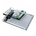 thumbnail image 1 of MesaSe USB3.0 Transparent High-speed Mobile Hard Disk Box 2.5-inch Serial SATA Hard Disk Box, 1 of 7