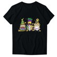 thumbnail image 2 of TIMIFIS T-Shirts pour Femmes Été Décontracté Coupe Classique Manches Courtes Col Rond T-Shirt Ample Carnavals Imprimé Graphique Tee, 2 of 5