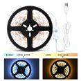 thumbnail image 4 of Strip Lights Infrared Motion Sensor Flexible 2W 3500K/6500K LED Tape Ribbon Lamp Festival Party Trimmable Screen Lighting Warm Light 1M, 4 of 9