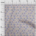 thumbnail image 2 of oneOone Velvet Light Beige Fabric Leaves Craft Projects Decor Fabric Printed By The Yard 58 Inch Wide, 2 of 4