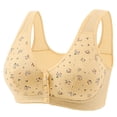thumbnail image 1 of Kcodviy Women's Comfortable and Transparent Women Bras Wireless Full Coverage Shoulder Strap Cordless Backless Womens Plus Size Bras Spongeless with Convertible Shoulder Medium Bra Straps, 1 of 2