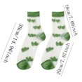 thumbnail image 3 of Chaussettes de Noël Mode Femmes Mesh Dames Respirabilité Patchwork Mince Femmes Bas Femmes Chaussettes sur l'Éclairage, 3 of 4
