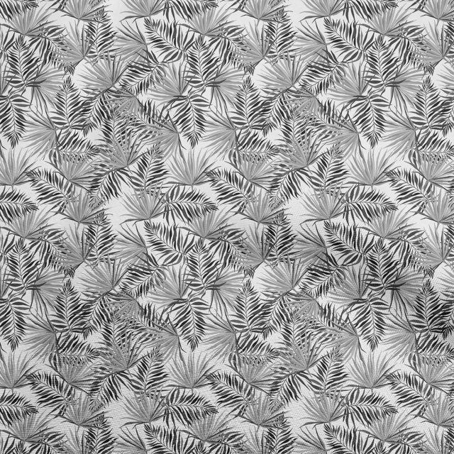oneOone Rayon Light Gray Fabric Tropical Craft Projects Decor Fabric Printed By The Yard 56 Inch Wide