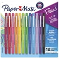 thumbnail image 1 of Paper Mate Flair Felt Tip Pens, Medium Point (0.7mm), Assorted Colors, 12 Count, 1 of 1