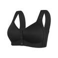 thumbnail image 1 of Kcodviy Womens No Steel Ring Woman Bra Front Close Bra T Bras for Women Packs Back Plus Size Seamless Compression Sports Bras for Women Unlined Bra for Large Womens Bras No Underwire Bust, 1 of 3