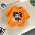 thumbnail image 5 of MEZZALL T-Shirts Graphiques Mignons pour Filles Enfants, Col Rond, Manches Courtes, T-Shirt d'Été Décontracté, T-Shirt Tendance Bébé Tout-Petit Tenue Quotidienne, 5 of 5