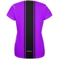 thumbnail image 2 of Halloween Classic Muscle Car Purple Costume All Over Womens T Shirt, 2 of 2