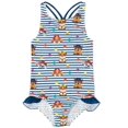 thumbnail image 1 of Pat' Patrouille Maillot de Bain une Pièce Blanc pour Filles, 1 of 4